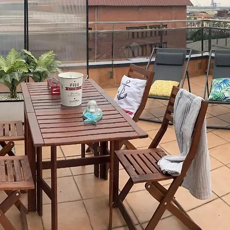 Atico Lujo Costa Vasca Bilbaoterraza Mar Jacuzi Appartement