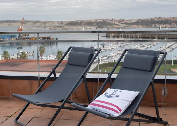 Atico Lujo Costa Vasca Bilbao,terraza, Mar, Jacuzi Apartment Santurtzi