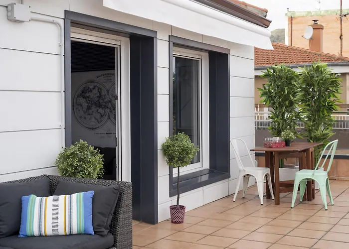 Atico Lujo Costa Vasca Bilbao,terraza, Mar, Jacuzi Apartment *