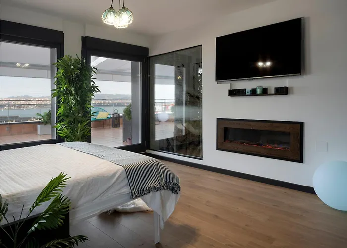 Apartment Atico Lujo Costa Vasca Bilbao,terraza, Mar, Jacuzi *