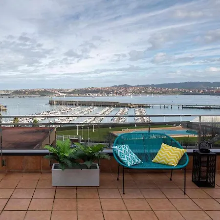 Atico Lujo Costa Vasca Bilbaoterraza Mar Jacuzi Appartement